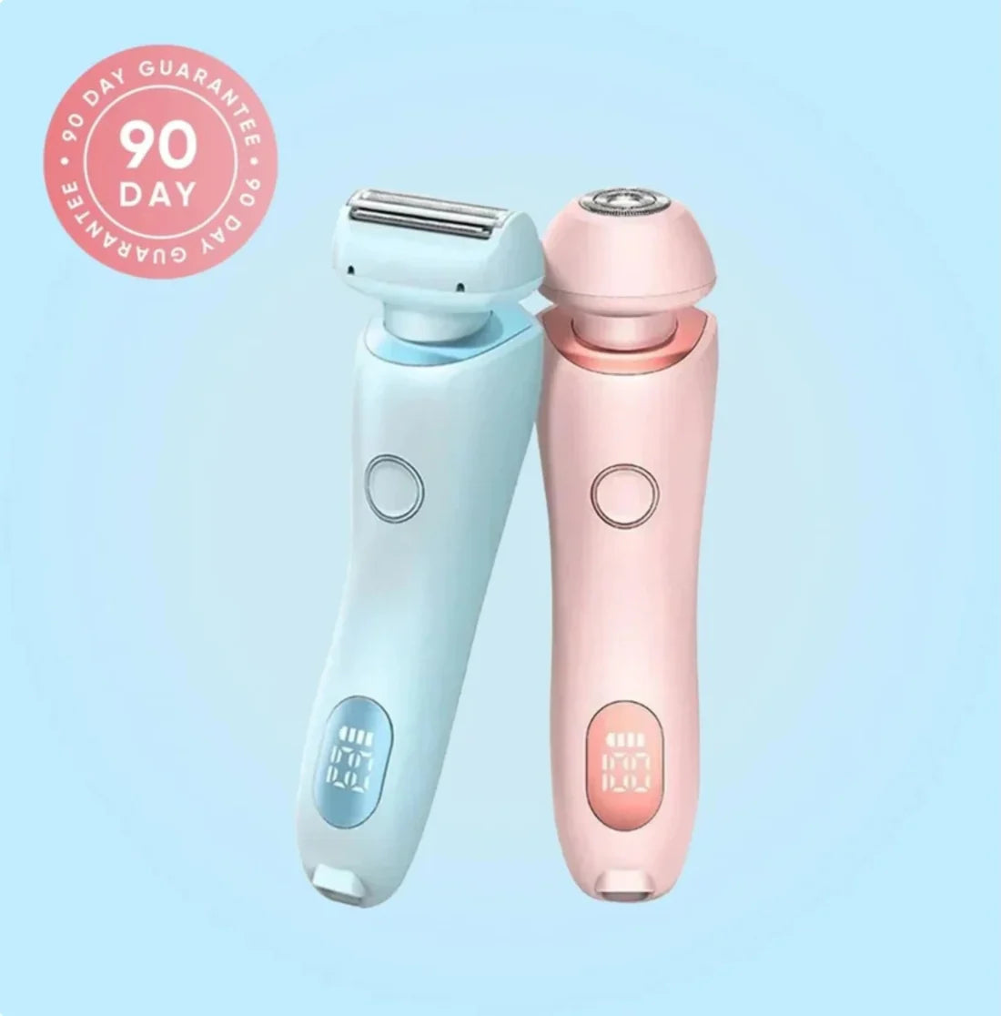 2-in-1 Electric Women's Razor and Bikini Trimmer