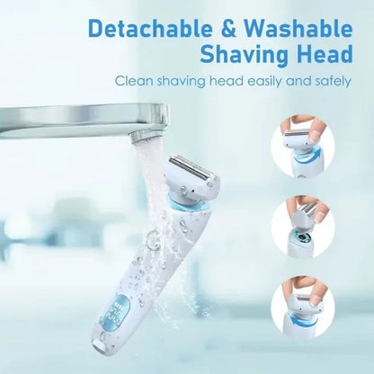 2-in-1 Electric Women's Razor and Bikini Trimmer