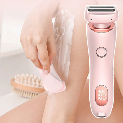 2-in-1 Electric Women's Razor and Bikini Trimmer